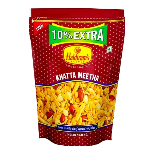 Haldirams Namkeen Khatta Meetha Mixture | 200g | Pack of 1