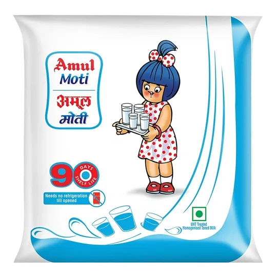 Amul Moti Milk | 450 ml | Pack of 1