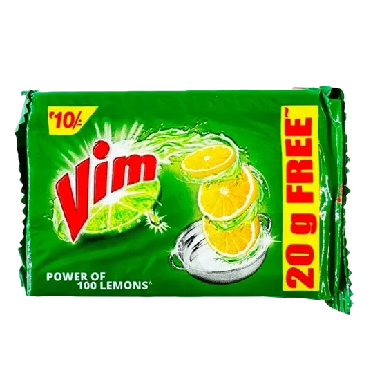 Vim Dishwash Bar | 110 g + 20 g Free | Pack of 1
