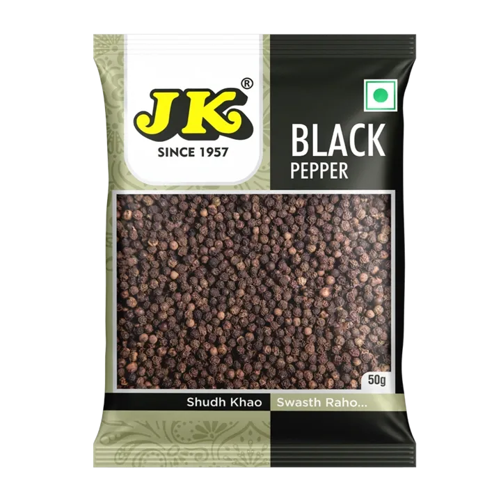 JK Black Pepper Whole - 50g