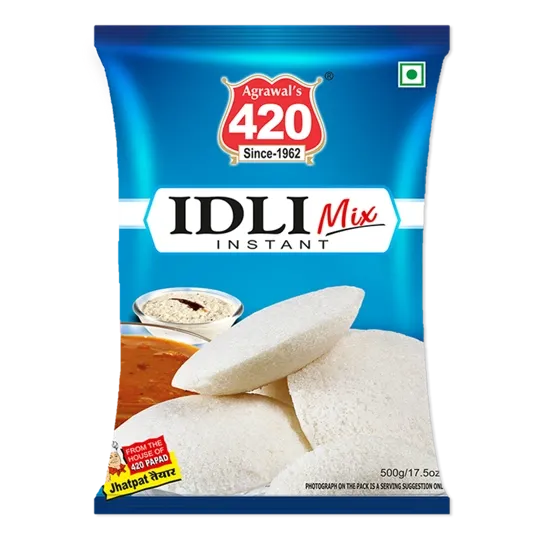 Agrawals 420 Instant Idli Mix | 500g | Pack of 1