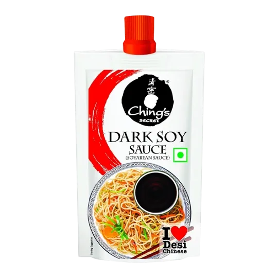 Chings Dark Soya Sauce Pouch | 90g | Pack of 1