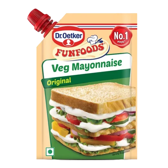Dr Oetker Funfoods Veg Mayonnaise Original | 100g | Pack of 1