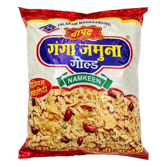 Jalaram Mahasamund Ganga Jamuna Gold Namkeen | 1 Kg | Pack of 1