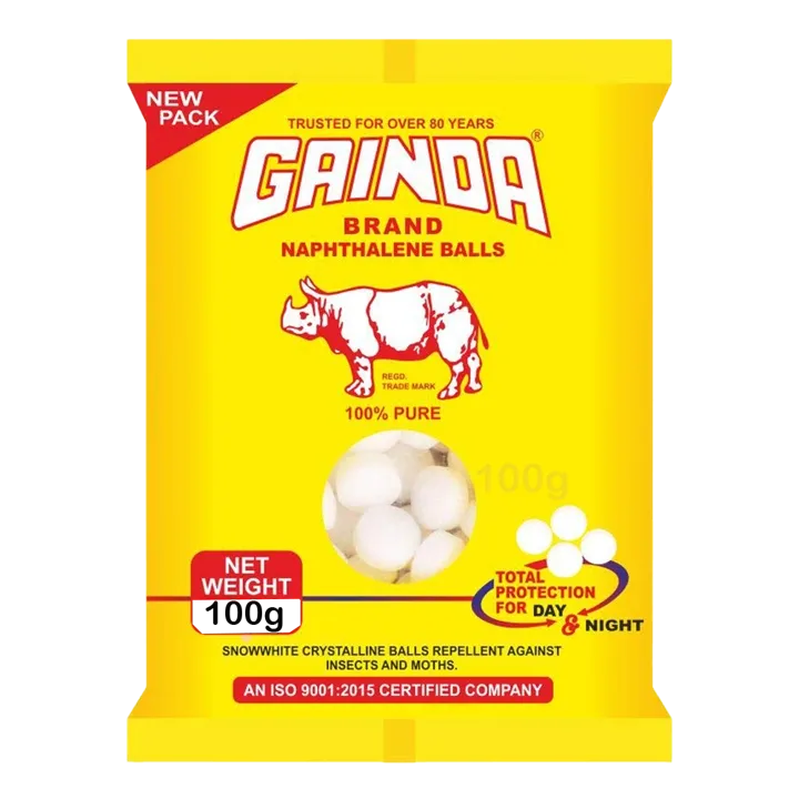 Gainda Napthalene Balls | 100g | Pack of 1