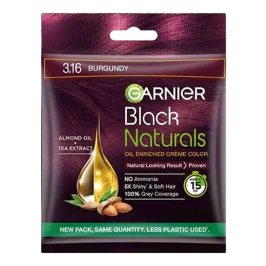 Garnier Black Natural 3.16 Burgndy Hair Color 20ml