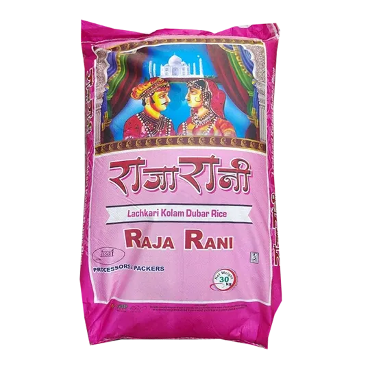 Raja Rani Lachkari Kolam Dubar Rice 30 Kg