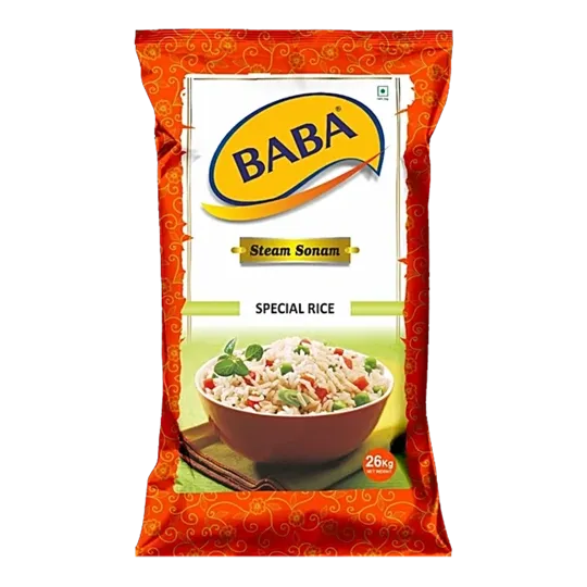 Baba Steam Sonam Special Rice | 26 Kgs