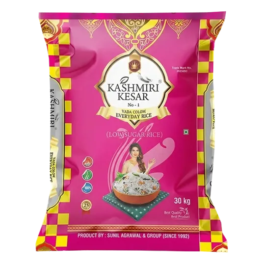Kashmiri Keshar No 1 Low Sugar Rice 30 Kg