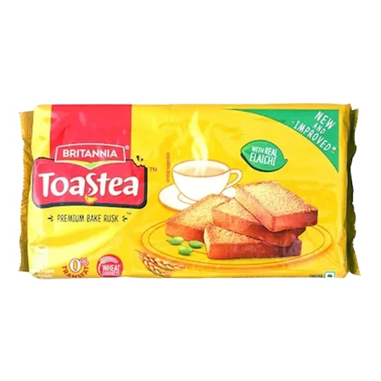 Britannia Toastea Real Elachi Premium Bake Rusk | 225 g | Pack of 1