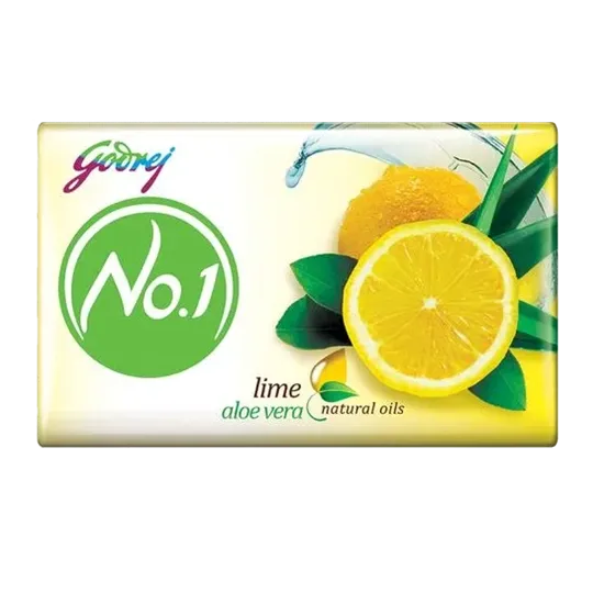 Godrej No. 1 Lime And Aloe Vera Soap | 5 x 100g | Pack of 5