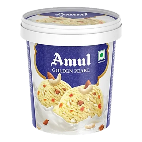Amul Golden Pearl Ice Cream - 125ml