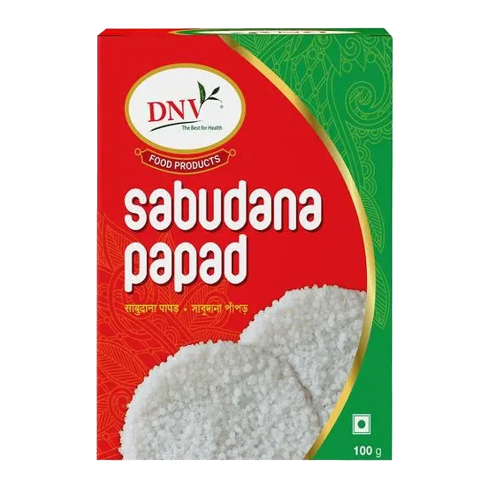 DNV Sabudana Papad | 100g | Pack of 1