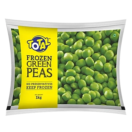 Total Frozen Green Peas 1 Kg