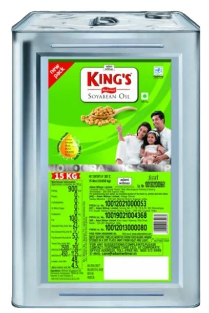 King's Refined Soyabean Oil - 15kg