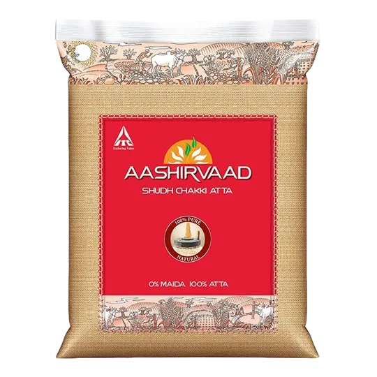 Aashirvaad Whole Wheat Atta - 1Kg