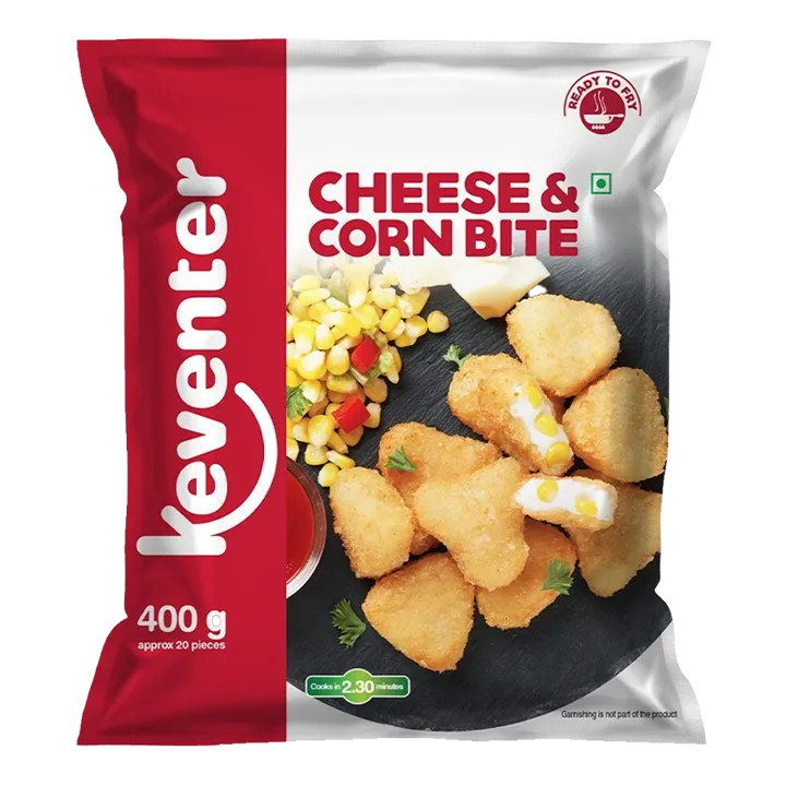 Keventer Cheese & Corn Bite - 400g