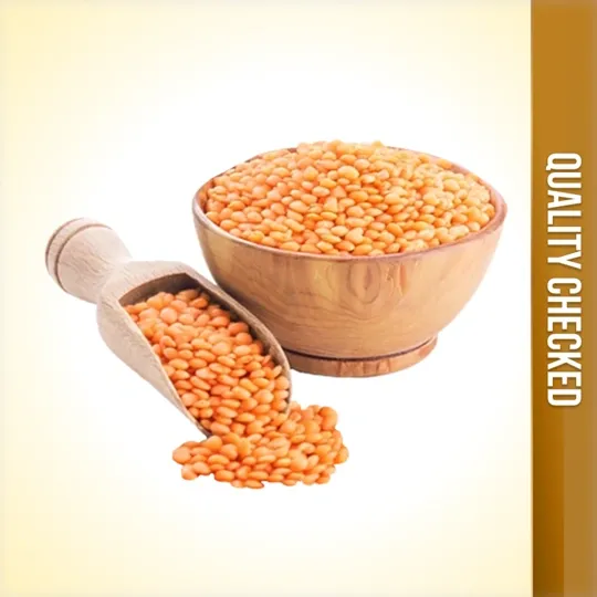 Masoor Malka Whole Red Dal Loose - 1Kg