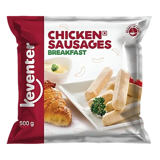 Keventer Chicken Sausages Breakfast 500 g