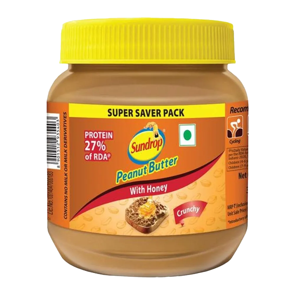 Sundrop Peanut Butter with Honey Crunchy | 300g | Pack of 1