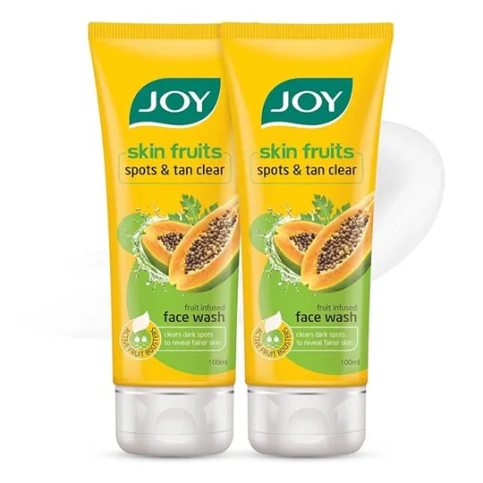 Joy Skin Fruits Spots & Tan Clear Face Wash | 100ml | Buy 1 Get 1 Free