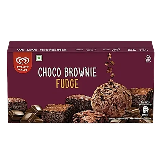 Kwality Walls Choco Brownie Fudge - 700 ml