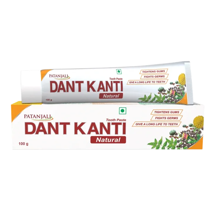 Patanjali Dant Kanti Natural Toothpaste | 100g | Pack of 1