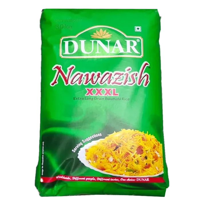 Dunar Nawazish Basmati Rice XXXL Extra Long Grain - 1Kg