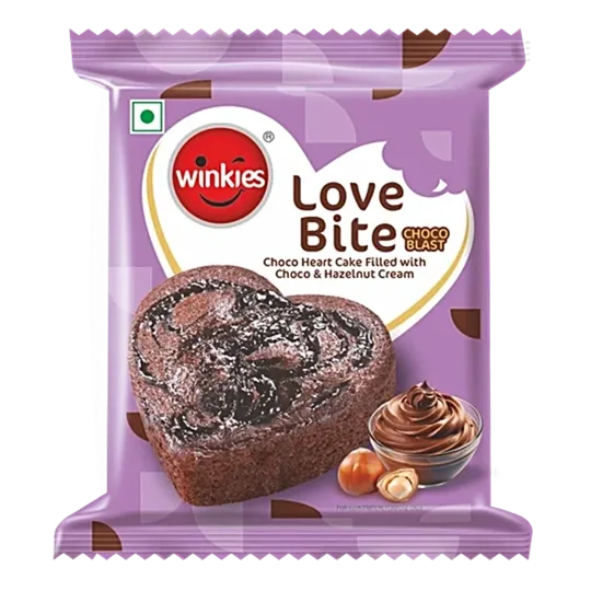 Winkies Love Bite Choco | 50g | Pack of 1