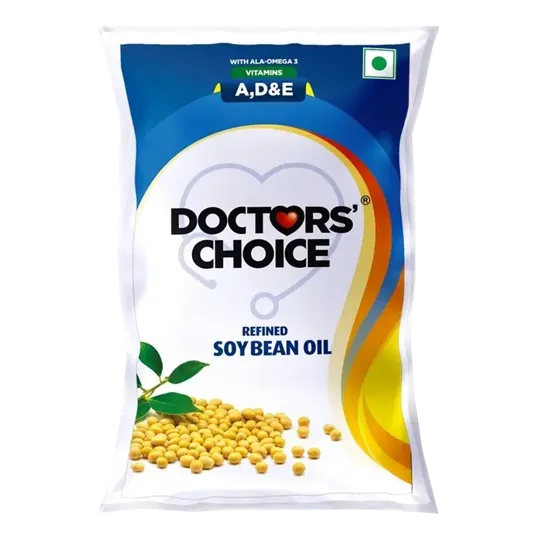 Doctors' Choice Refined Soyabean Oil | 750 g | Pack of 1