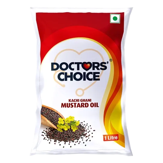 Doctors' Choice Kacchi Ghani Mustard Oil - 1L