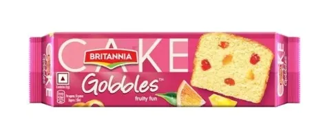 Britannia Gobbles Fruity Fun Bar Cake 50g