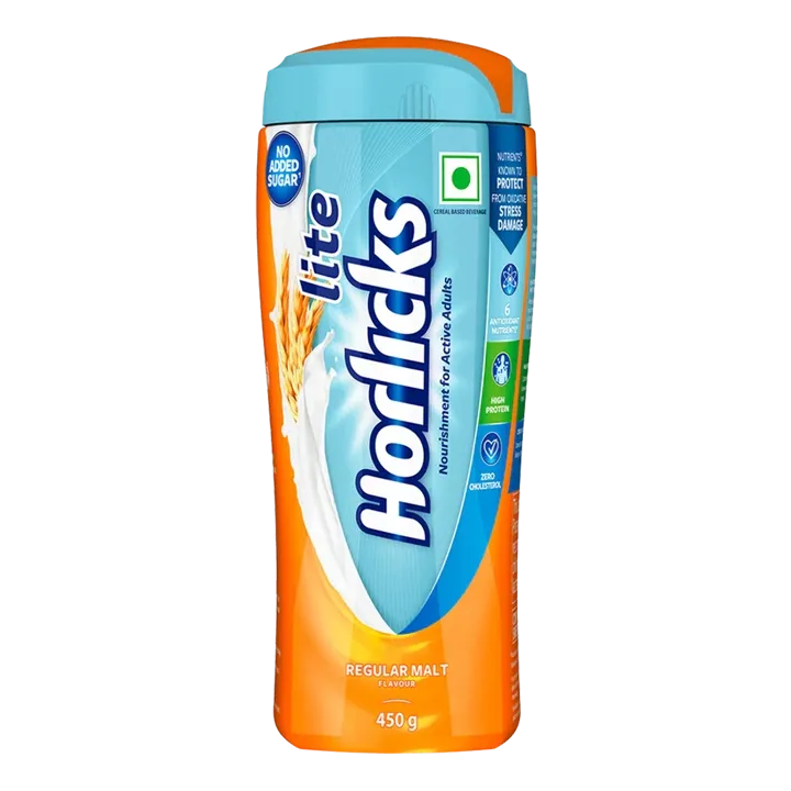 Horlicks Lite Nourishment For Active Adults | 450g | Pack of 1