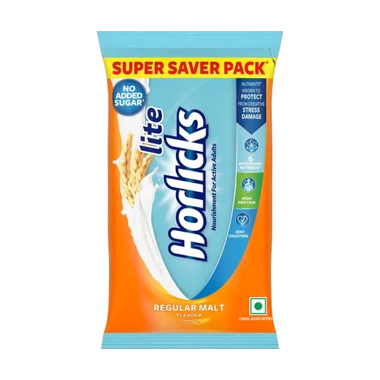Horlicks Lite Regular Malt Flavour | 450g | Pack of 1