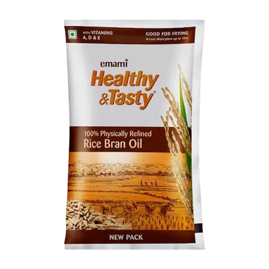 Emami Healthy And Tasty Refined Rice Bran Oil - 730g