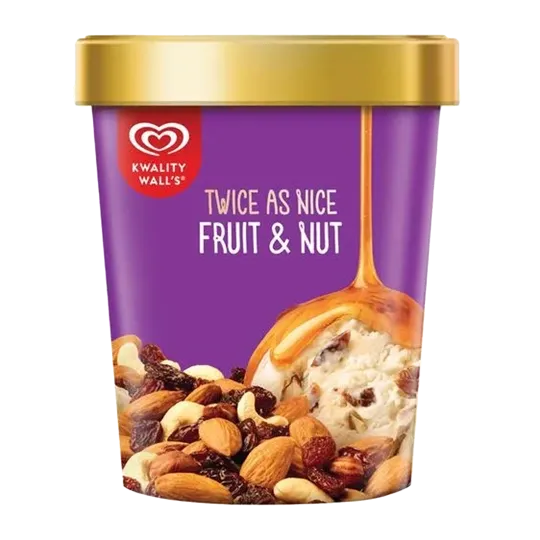 Kwality Walls Fruit & Nut Tub - 700ml