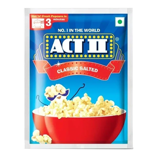 Act II Popcorn Classic Salted Instant Popcorn | 35g | Pack of 1