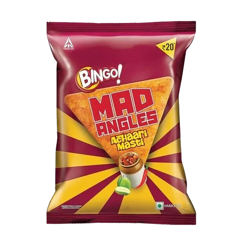 Bingo Mad Angles Achaari Masti Spicy 64-66g | Pack of 1