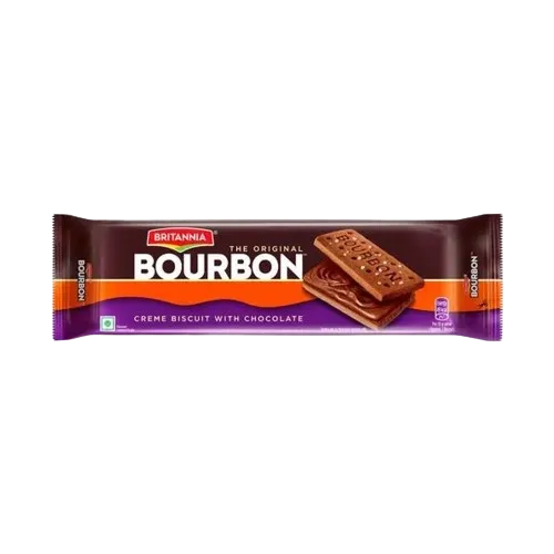 Britannia Bourbon Cream Chocolate Flavor Biscuit | 150g | Pack of 1